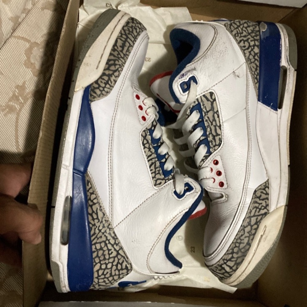 Air Jordan 3 True blue beater sz 10